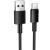 кабель hoco x119 usb - type-c 3a/1m (чорний) 