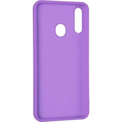 Купить силіконовий чохол soft silicone casevsmagnet ring для samsung a207 galaxy a20s - purple онлайн