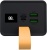 додаткова батарея power bank xo pr130 qc3.0/pd 40000 mah (чорний) 
