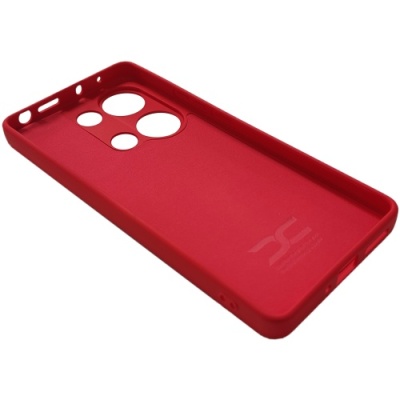 Купить силіконовий чохол soft silicone case для xiaomi redmi note 13 pro 4g/note 14s/poco m6 pro 4g (червоний) онлайн