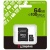 карта пам'яті microsdxc (uhs-1) kingston canvas select plus gen3 64gb class 10 а1 (r-100mb/s) (adapter sd) 