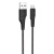 кабель hoco x58 airy silicone usb - microusb 2.4a/1m (чорний) 