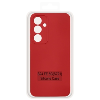 Купить чохол soft silicone case full для samsung s721 galaxy s24 fe (red) онлайн
