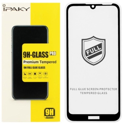 захисне скло ipaky для huawei y5 2019 (чорний) 
