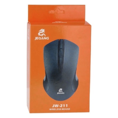 мишка бездротова jeqang jw-211 black 