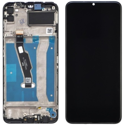 дисплей для huawei y6p 2020 з чорним тачскріном і рамкою (original china)