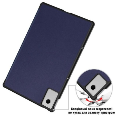 Купить чохол-книжка для планшета zarmans lenovo idea tab plus / xiaoxin pad 12,1 (2025) (темно-синій) онлайн