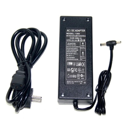 мережевий зарядний пристрій 12v 6a с 2-ма роз'ємами 5.5mm і 3.5mm 