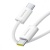 кабель baseus dynamic 4 fast charging type-c - type-c 100w/2m (p10381400211-01) (white) 