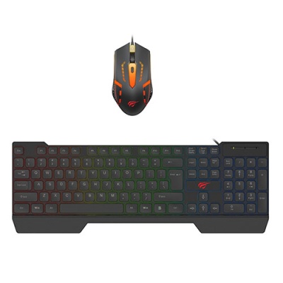 клавіатура провідна + миша havit hv-kb511cm black 