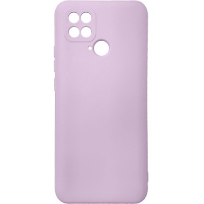 Купить силіконовий чохол soft silicone case для xiaomi poco c40 (гліцинія) онлайн