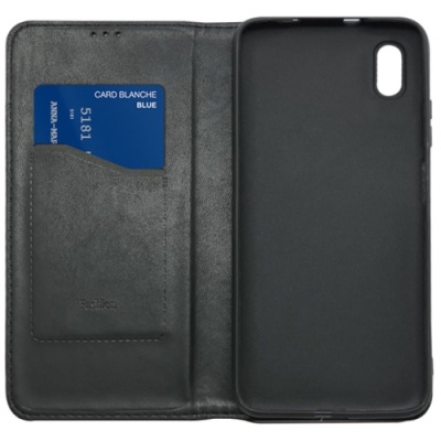 Купить чохол-книжка leather fold для zte blade l210 (чорний) онлайн