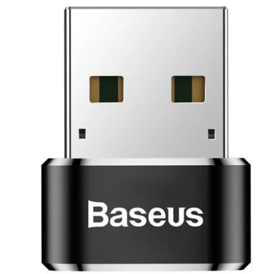 перехідник baseus type-c to usb (caaotg-01) (black) 