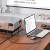 usb hub hoco hb30 type-c eco type-c multi-function converter(hdtv+vga+usb3.0+pd) metal grey 