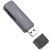 картрідер hoco hb45 spirit 2-in-1 usb2.0 (сірий) 