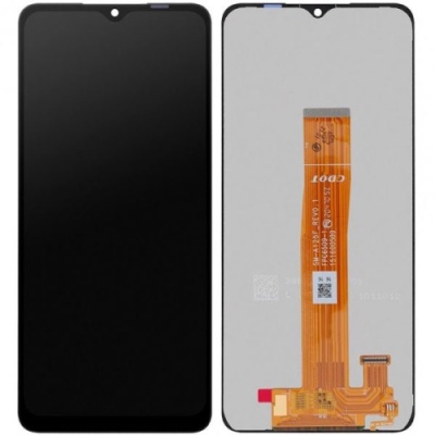 дисплей для samsung a127 galaxy a12 (2021) з чорним тачскріном (original china)