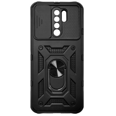Купить чохол-накладка armor magnet camshield для xiaomi redmi 9 - black онлайн