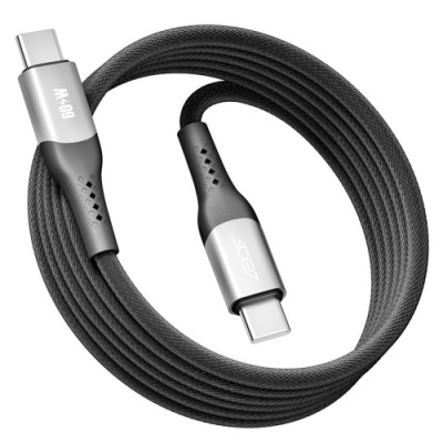 кабель ridea rc-us42 ultrastrong type-c - type-c 60w 2m (чорний) 