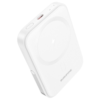 додаткова батарея power bank borofone bj51 kody pd20w magnetic 5000mah (бiлий) 