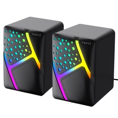 колонки havit hv-sk763 usb 6w rgb 