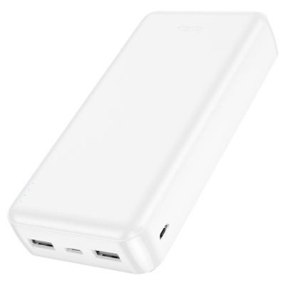додаткова батарея power bank hoco j100a high-ranking 20000 mah (білий) 