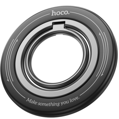 Купить кільце тримач hoco gh3 360 (чорний) онлайн