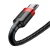 кабель baseus cafule usb - microusb 2.4a/0.5m (camklf-a91) (black-red) 