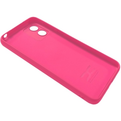 Купить силіконовий чохол soft silicone case для motorola e13 (малиновий) онлайн