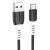кабель hoco x82 silicone usb - type-c 3a/1m (чорний) 