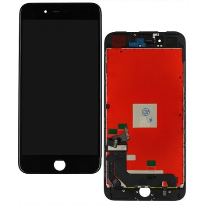 дисплей для apple iphone 7 plus, чорний, із сенсорним екраном, з рамкою, aaa, tianma+