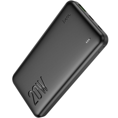 додаткова батарея power bank hoco j87 pd20w+qc3.0 10000 mah (чорний) 