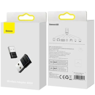 бездротовий bluetooth адаптер baseus ba04 (black) 