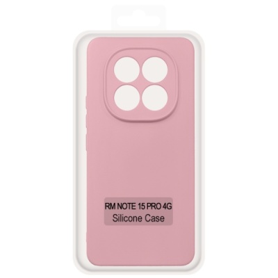 Купить чохол soft silicone case full для xiaomi redmi note 15 pro 4g (163.22/76.29/7.96) (pink) онлайн