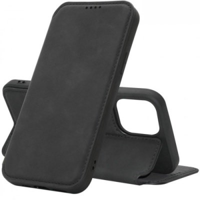 Купить чохол-книжка fitow leather для apple iphone 12 mini - black онлайн