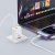 мережевий зарядний пристрій xo ce42 1usb/18w/qc3.0 + 1type-c/30w/pd + (type-c - type-c) (бiлий) 