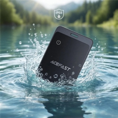 gps-трекер acefast s3 2шт (сірий) 