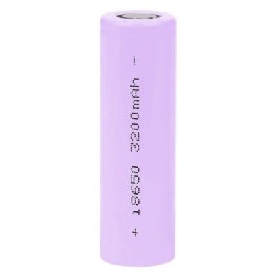 акумулятор 18650 3200 mah (бузковий) 