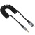 перехідник hoco upa33a lightning - jack 3.5 plug (1.5m) (чорний) 