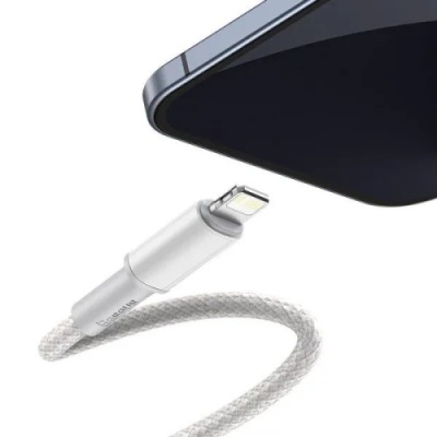 кабель baseus dynamic series type-c - lightning pd20w/2m (cald000102) (white) 