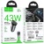 Автомобільний Зарядний Пристрій Hoco NZ16A PD25W+QC3.0 (1USB/1Type-C) + (Type-C - Lightning) (сірий) Автомобільний Зарядний Пристрій Hoco NZ16A PD25W+QC3.0 (1USB/1Type-C) + (Type-C - Lightning) (сірий)
