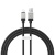 кабель baseus coolplay series usb - lightning 20w/2.4a/1m (cakw000401) (black) 