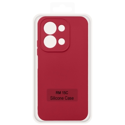 Купить чохол soft silicone case full для xiaomi redmi 15c (173.2/81.1/8.2mm) (red) онлайн