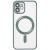 Купить чохол tpu metallic full camera with magsafe для apple iphone 12 (matte green) онлайн