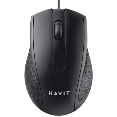 мишка дротова havit hv-ms80 black 