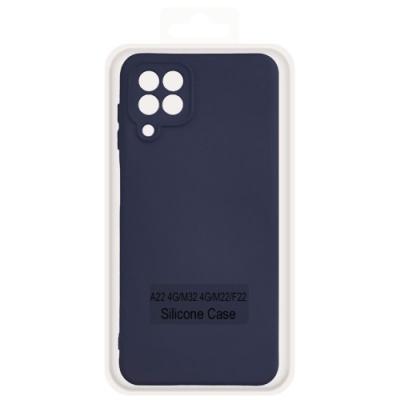 Купить чохол soft silicone case full для samsung a225 galaxy a22 4g/m325 galaxy m32 4g (dark blue) онлайн