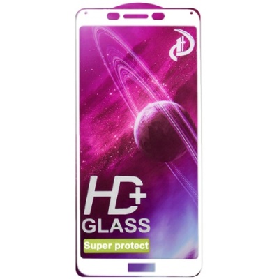 захисне скло glass full glue space для xiaomi redmi 7a (білий) 