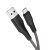 кабель hoco x58 airy silicone usb - microusb 2.4a/1m (чорний) 