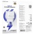 мережевий зарядний пристрій borofone bas42a 1usb/18w/qc3.0 (білий) 