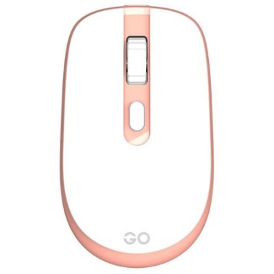 клавіатура безпровідна + миша fantech go wk896 (персиковий) 