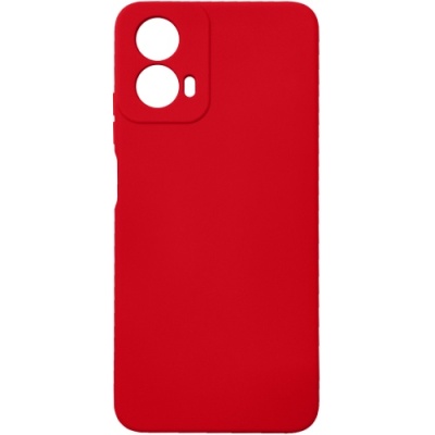 Купить силіконовий чохол soft silicone case для motorola g34 (червоний) онлайн